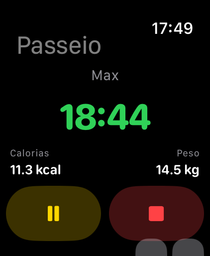 Passeio Ativo Apple Watch
